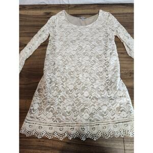 Charlotte RUSSE LACE MINI DRESS SIZE 5